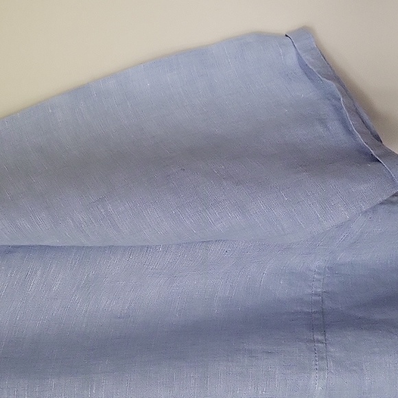 100% LINEN TOP - Picture 4 of 5